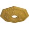 Ekena Millwork Nottingham Ceiling Medallion (Canopies up to 4 5/8"), 18"OD x 3 1/2"ID x 1 1/2"P, Iridescent Gold CM18NTIGS - alternate 2